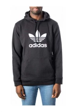 Adidas Hoodies & Sweatvesten Sweatshirt Black -Adidas Verkoopwinkel 61201b700bf3d5b4f33970f5e26324dc
