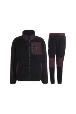 Adidas Trainingspakken Duitsland Fleece Trainingspak Senior 2022-2023 Black