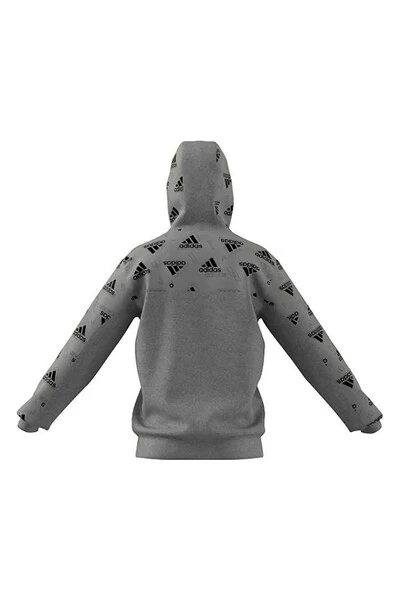 Adidas Hoodies & Sweatvesten HOODIE Gray 4 Adidas Hoodies & Sweatvesten HOODIE Gray - Afbeelding 2