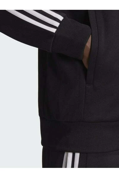 Adidas Hoodies & Sweatvesten Zip-throughs Black 4 Adidas Hoodies & Sweatvesten Zip-throughs Black - Afbeelding 2