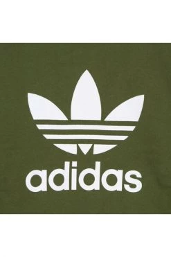 Adidas Hoodies & Sweatvesten Crewneck Sweatshirt Classic Trefoil Crew Green -Adidas Verkoopwinkel 711e392b3afdaa86af9b9fba860dad2a