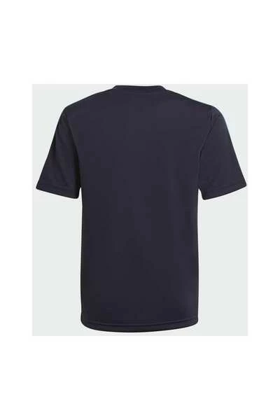 Adidas T-shirts TIRO TEE ESSENTIALS Blue 4 Adidas T-shirts TIRO TEE ESSENTIALS Blue - Afbeelding 2
