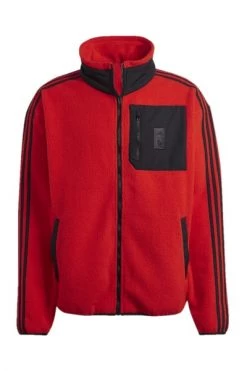 Adidas Fleece Jassen Fleece Jacket Red