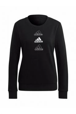 Adidas Hoodies & Sweatvesten Printed Logo Sweatshirt Black