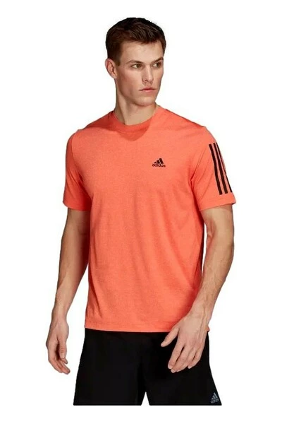 Adidas Sportshirts Training T-Shirts Orange 4 Adidas Sportshirts Training T-Shirts Orange - Afbeelding 2