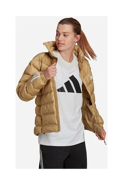 Adidas Gewatteerde Jassen Women Jacket Itavic 3-STRIPES GQ2344 Beige 3 Adidas Gewatteerde Jassen Women Jacket Itavic 3-STRIPES GQ2344 Beige