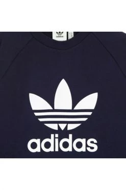 Adidas Hoodies & Sweatvesten Lightweight Crewneck Sweatshirt Trefoil Crew Blue