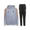 Adidas Trainingspakken Juventus TK Hooded Trainingspak Gray -Adidas Verkoopwinkel 7a30c9cd1ba824cdd1c10c3195b81942