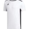Adidas T-shirts T -shirt Entrance 18 White -Adidas Verkoopwinkel 7e75d0e401a9b2631d2eb7efb84d24ac