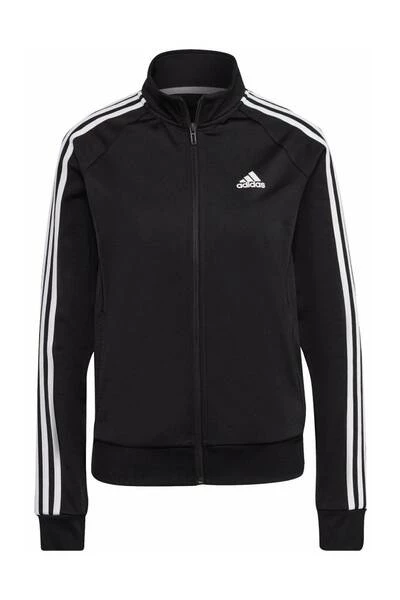 Hoodies & Sweatvesten Sweatshirt Adidas Essentials Warm-Up Slim 3 Bandas Black 4 Hoodies & Sweatvesten Sweatshirt Adidas Essentials Warm-Up Slim 3 Bandas Black - Afbeelding 3