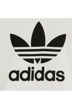 Adidas Hoodies & Sweatvesten SWEATSHIRT TREFOIL CREW White -Adidas Verkoopwinkel 8521f3f0ea8450c9ecabe5babbd66235