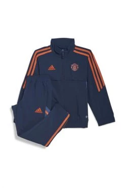Adidas Trainingspakken Manchester United Presentatie Trainingspak Kids 2022-2023 Blue -Adidas Verkoopwinkel 854463eff31d3196e71e68ea6f851858