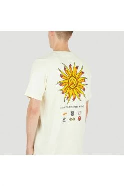 Adidas Shirts Graphic Print T-Shirt Beige