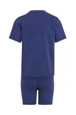 Adidas Trainingspakken SHORTS T-SHIRT SET Blue -Adidas Verkoopwinkel 89f3db6ce9409d5e4cbf3d2edae490ff