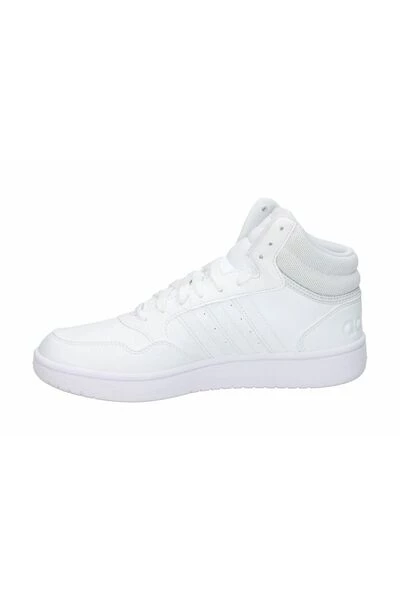 Adidas Hoops 3.0 High-Top Sneakers White 3 Adidas Hoops 3.0 High-Top Sneakers White