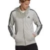 Adidas Hoodies & Sweatvesten Chaqueta Essentials French Terry Gray -Adidas Verkoopwinkel 8b4e99463fb747cc4fb96973c7fe4447