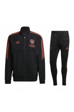 Adidas Trainingspakken Arsenal Trainingspak Presentatie Senior 2022-2023 Black