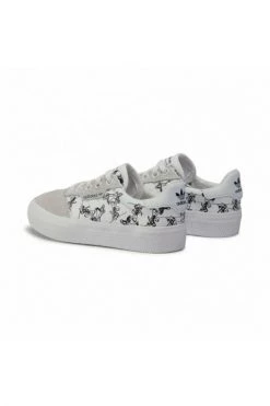 Adidas Disney Collab Leather Sneakers White