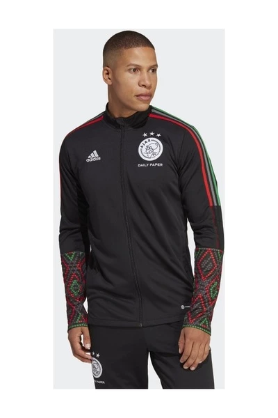 Adidas Trainingspakken Ajax X Daily Paper Full Zip Trainingspak Senior 2022-2023 Black 4 Adidas Trainingspakken Ajax X Daily Paper Full Zip Trainingspak Senior 2022-2023 Black - Afbeelding 2