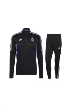 Adidas Trainingspakken Real Madrid 1/4 Zip Trainingspak Black