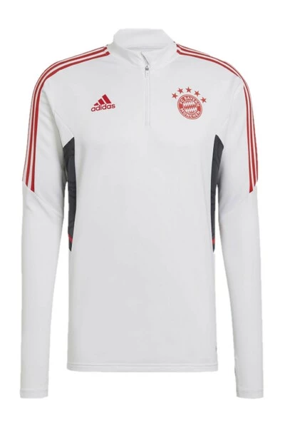 Adidas Trainingspakken FC Bayern München 1/4 Zip Trainingspak Senior 2022-2023 White 6 Adidas Trainingspakken FC Bayern München 1/4 Zip Trainingspak Senior 2022-2023 White - Afbeelding 4