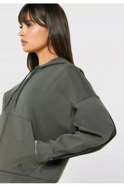 Adidas Hoodies & Sweatvesten Bluza EB3825 Xs Gray