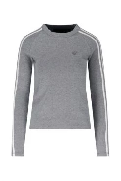 Adidas Sportkleding & Sportschoenen Long Sleeve Training Tops Gray