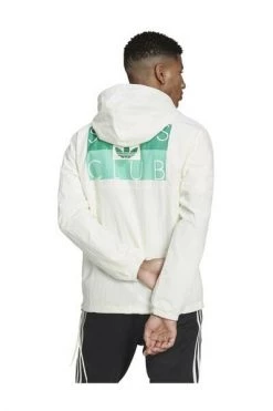 Adidas Hoodies & Sweatvesten Cortavientos Sports Club White