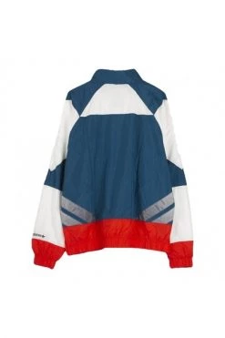 Adidas Zomerjassen Slip-on Windbreaker V Stripes WB Blue