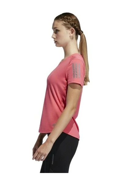 Adidas T-shirts Own The Run T-Shirt Pink 7 Adidas T-shirts Own The Run T-Shirt Pink - Afbeelding 5