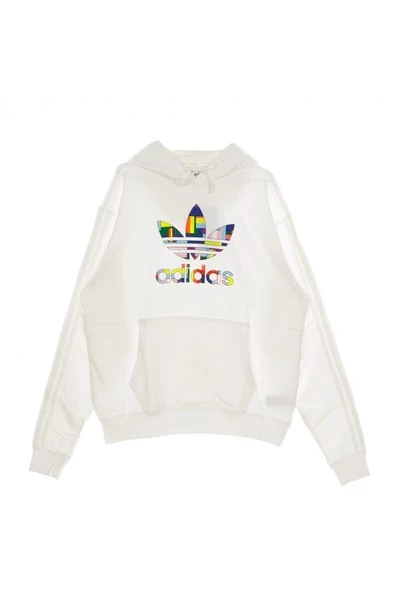 Adidas Hoodies & Sweatvesten Light Hooded Sweatshirt White 5 Adidas Hoodies & Sweatvesten Light Hooded Sweatshirt White - Afbeelding 3