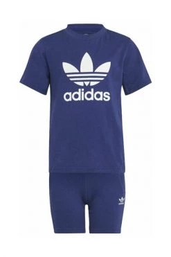 Adidas Trainingspakken SHORTS T-SHIRT SET Blue -Adidas Verkoopwinkel a801463c40092a83e3ddf9d6de8f2e79
