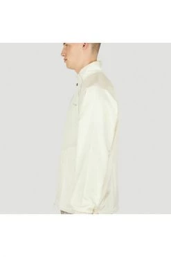 Adidas Hoodies & Sweatvesten Material Mix Track Jacket Beige -Adidas Verkoopwinkel ac5030e9f26b7fb5bd6457e8fae316e1