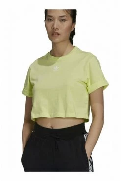 Adidas Shirts Crop Top Cotton Organic Yellow 7 Adidas Shirts Crop Top Cotton Organic Yellow -Adidas Verkoopwinkel add10be9e50a96b17a00d0dcfe88d2d4