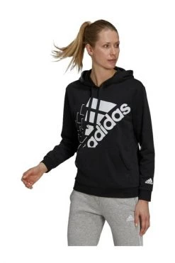 Adidas Hoodies & Sweatvesten SLANTED Sweatshirt Black -Adidas Verkoopwinkel afc2ad9b7c93c25dc05a9a148348341a