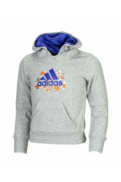 Adidas Sweaters HOODIE M67664 128 Gray 3 Adidas Sweaters HOODIE M67664 128 Gray