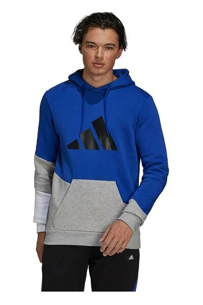 Adidas Hoodies & Sweatvesten H39764 Sweatshirt Blue 6 Adidas Hoodies & Sweatvesten H39764 Sweatshirt Blue - Afbeelding 4