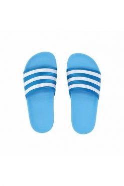 Adidas Slippers Adilette Blue -Adidas Verkoopwinkel b20a81c8331cbd682574e31ca52b2a03