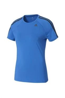 Adidas Outdoor Climalite Designed 2 Move Tee 3 Stripes BK2683 T -shirt Blue -Adidas Verkoopwinkel b363101df90d5958b1e9c731d159b9f5