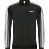 Adidas Hoodies & Sweatvesten Zipped Jacket With Logo Black -Adidas Verkoopwinkel b54083fa30eb66eb9b34fab407845b5a