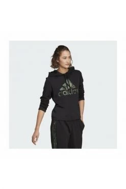 Adidas Hoodies & Sweatvesten Hoodie With Big Logo Black -Adidas Verkoopwinkel b54d94fea1a92743b46ddd29cebef138
