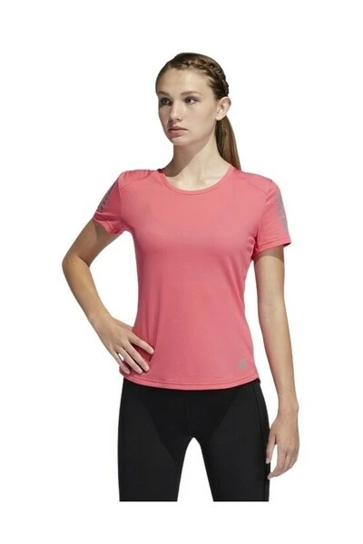 Adidas T-shirts Own The Run T-Shirt Pink 8 Adidas T-shirts Own The Run T-Shirt Pink - Afbeelding 6