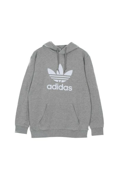 Adidas Hoodies & Sweatvesten Lightweight Hoodie Gray 5 Adidas Hoodies & Sweatvesten Lightweight Hoodie Gray - Afbeelding 3