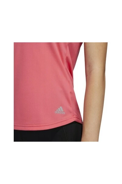 Adidas T-shirts Own The Run T-Shirt Pink 6 Adidas T-shirts Own The Run T-Shirt Pink - Afbeelding 4