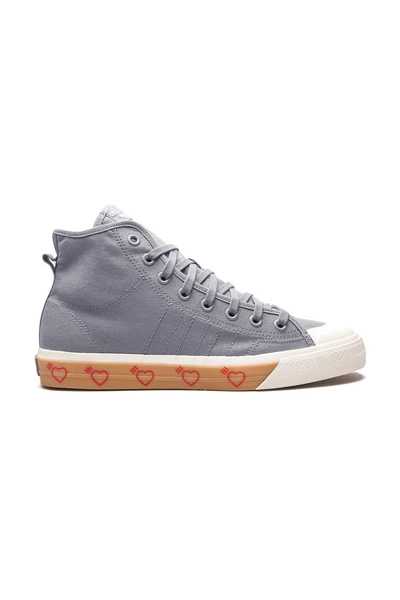 Adidas Nizza Hi Sneakers Gray 4 Adidas Nizza Hi Sneakers Gray - Afbeelding 2