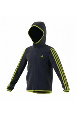 Adidas Sportjassen En Vesten Zipped Hooded Jacket Blue
