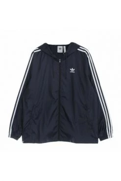 Adidas Outdoorjassen Windbreaker Man 3-stripes Blue