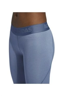 Adidas Leggings & Treggings Alphaskin Long Badge Of Sport Leggings Blue -Adidas Verkoopwinkel c22ef524c51863dac2373fb3e6313fe8