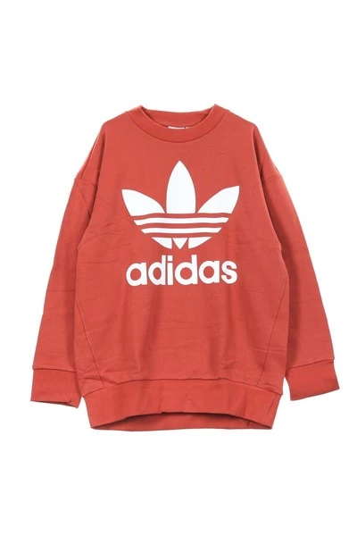 Adidas Hoodies & Sweatvesten Crew Crew Sweatshirt Orange 3 Adidas Hoodies & Sweatvesten Crew Crew Sweatshirt Orange
