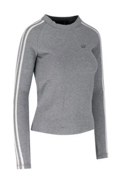Adidas Sportkleding & Sportschoenen Long Sleeve Training Tops Gray -Adidas Verkoopwinkel cb5b22f9c68707fdb95d0f4c6599396a